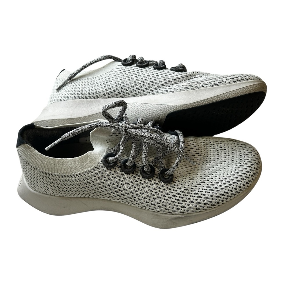 Allbirds Tree Dasher White Blue Running‎ Shoes Sneakers Women’s Size 11
